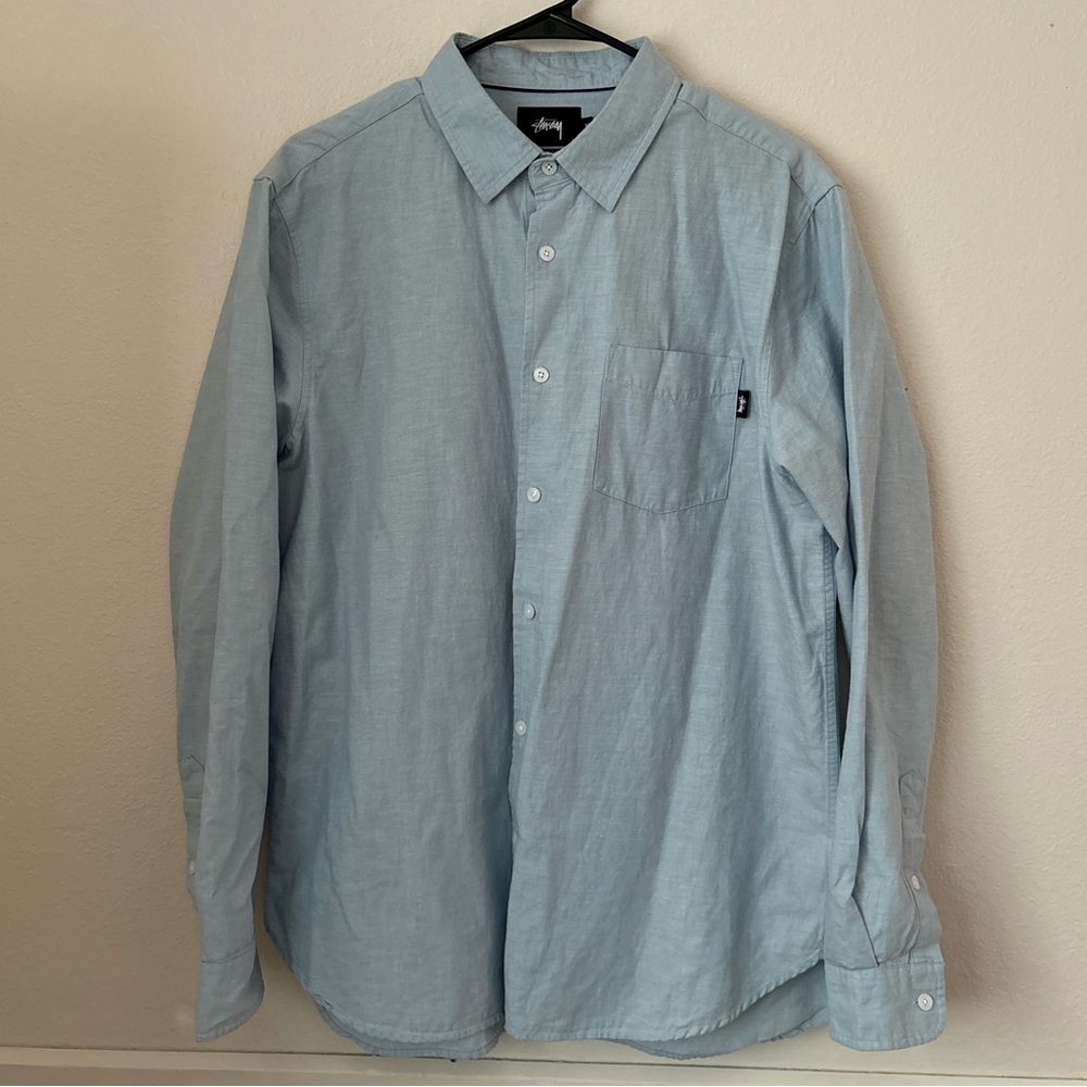 STUSSY BUTTON DOWN